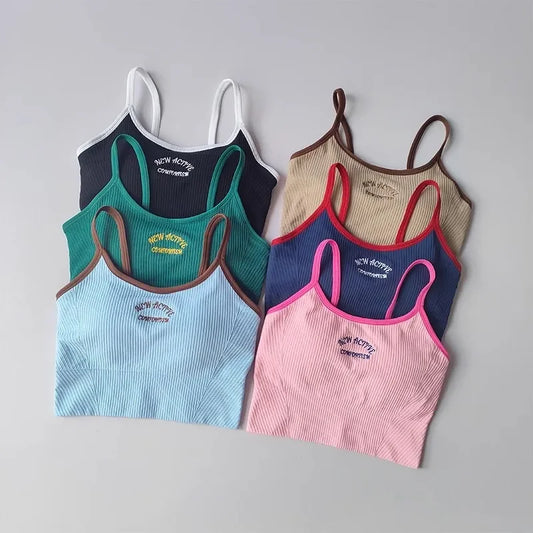 Women Breathable Sports Bra Fitness Tops