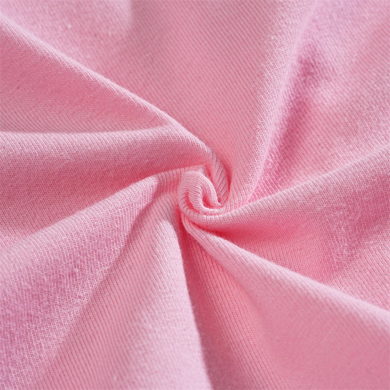 2Pcs Cotton Lace Floral Boyshorts Underwear for Women Sexy Letter Belt