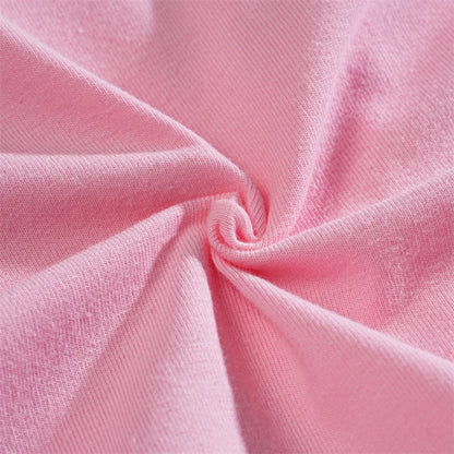 2Pcs Cotton Lace Floral Boyshorts Underwear for Women Sexy Letter Belt